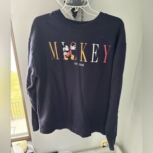 Mickey Graphic Crewneck Sweatshirt